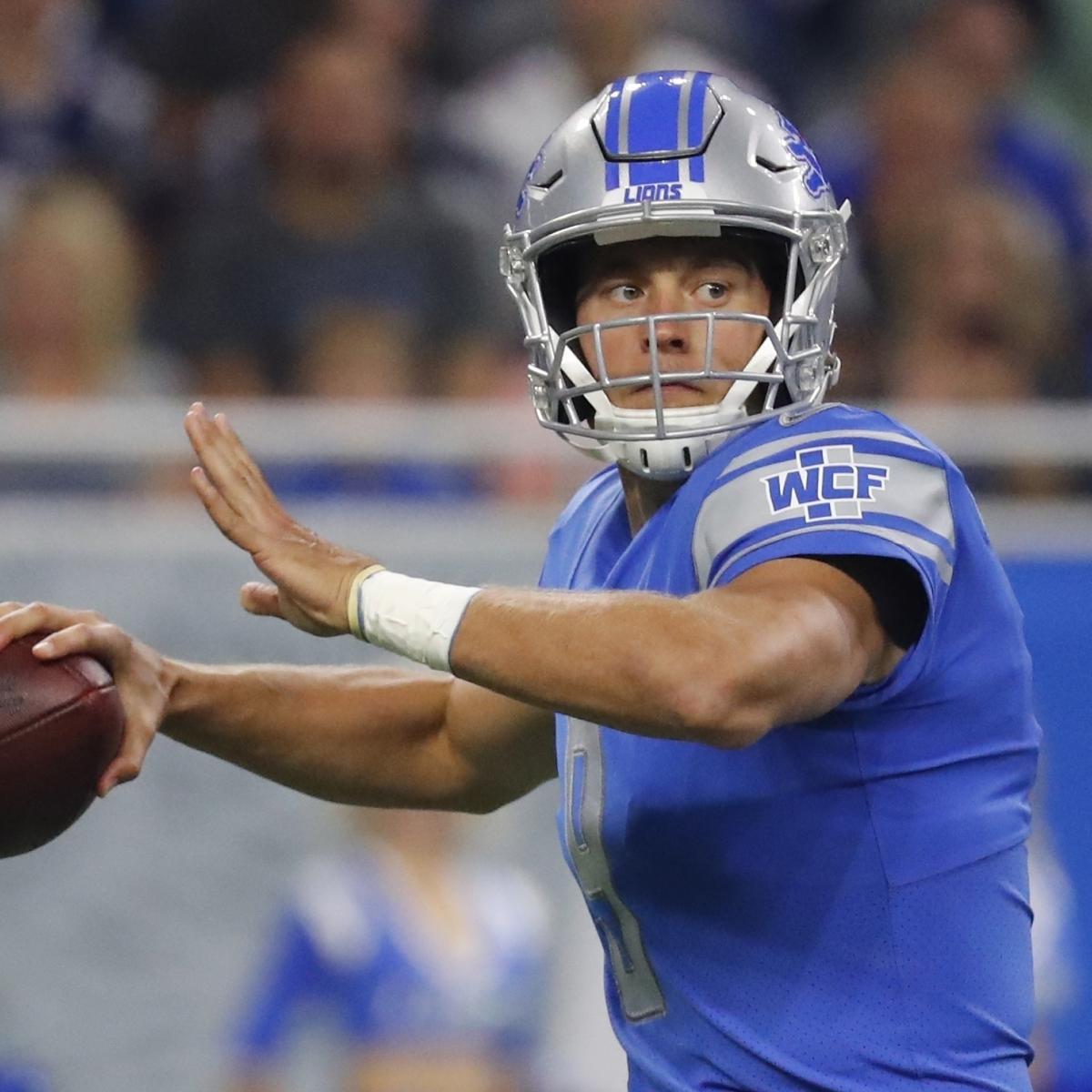 Matthew Stafford, Lions Agree on Contract to Make QB Highest-Paid