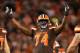 CLEVELAND, OH - NOVEMBER 30: Cameron Erving #74 of the Cleveland Browns looks on during the game against the Baltimore Ravens at FirstEnergy Stadium on November 30, 2015 in Cleveland, Ohio. (Photo by Gregory Shamus/Getty Images)