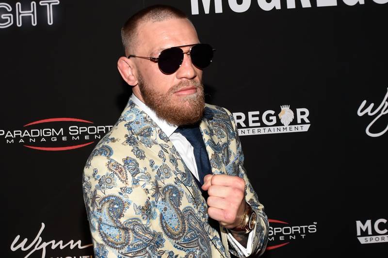 LAS VEGAS, NV - AUGUST 27: Conor McGregor attends his after fight party and his Wynn Nightlife residency debut at the Encore Beach Club at Night at Wynn Las Vegas on August 27, 2017 in Las Vegas, Nevada. (Photo by David Becker/Getty Images for Wynn Nightlife)