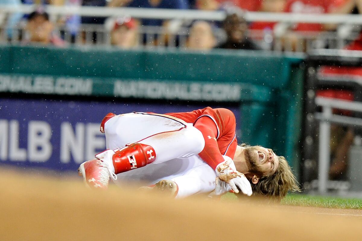 Bryce Harper 'A Long Way from Running' on Knee Injury, Says Dusty Baker