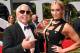 LOS ANGELES, CA - JULY 13: WWE wrestler Ric Flair (L) and WWE Diva Charlotte attend the 2016 ESPYS at Microsoft Theater on July 13, 2016 in Los Angeles, California. (Photo by Kevin Winter/Getty Images)