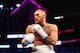 Aug 26, 2017; Las Vegas, NV, USA; Conor McGregor against Floyd Mayweather Jr. (not pictured) during a boxing match at T-Mobile Arena. Mandatory Credit: Mark J. Rebilas-USA TODAY Sports