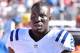 NASHVILLE, TN - OCTOBER 23: Vontae Davis #21 of the Indianapolis Colts watches from the sideline during a game against the Tennessee Titans at Nissan Stadium on October 23, 2016 in Nashville, Tennessee. (Photo by Frederick Breedon/Getty Images)