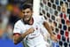 Milan's Italian forward Patrick Cutrone celebrates after scoring during the Italian Serie A football match FC Crotone vs AC Milan on August 20 2017 at the Ezio Scida Stadium. / AFP PHOTO / CARLO HERMANN (Photo credit should read CARLO HERMANN/AFP/Getty Images)