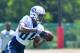 Jun 13, 2017; Nashville, TN, USA; Tennessee Titans wide receiver Corey Davis (84) catches a pass during OTA at St Thomas Sports Park Mandatory Credit: Jim Brown-USA TODAY Sports