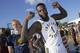INDIANAPOLIS, IN - JULY 28: Lance Stephenson #1 of theIndiana Pacers participates in an outdoor fanfest on July 28, 2017 in Indianapolis, Indiana. NOTE TO USER: User expressly acknowledges and agrees that, by downloading and or using this Photograph, user is consenting to the terms and condition of the Getty Images License Agreement. Mandatory Copyright Notice: 2017 NBAE (Photo by Ron Hoskins/NBAE via Getty Images)