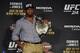 ANAHEIM, CA - JULY 29: Jon Jones speaks to the media during the UFC 214 post fight press conference inside the Honda Center on July 29, 2017 in Anaheim, California. (Photo by Jeff Bottari/Zuffa LLC/Zuffa LLC via Getty Images)