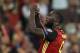 Belgium's forward Romelu Lukaku celebrates after scoring during the 2018 FIFA World Cup qualifying football match between Belgium and Gibraltar, at the Dufrasne Stadium, on August 31, 2017 in Sclessin. / AFP PHOTO / JOHN THYS (Photo credit should read JOHN THYS/AFP/Getty Images)