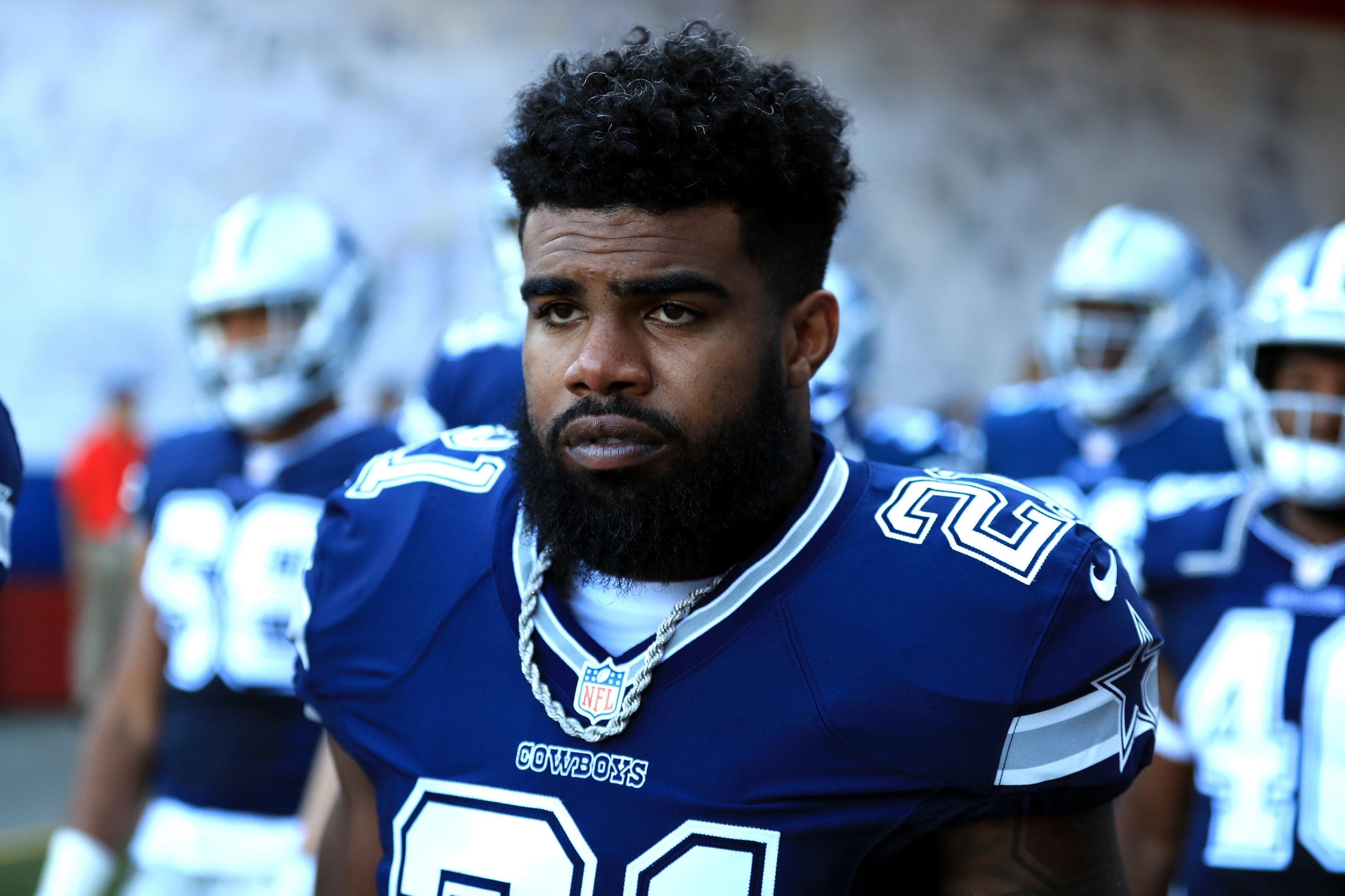 Cowboys running back Ezekiel Elliott reveals he was nervous about