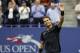 Aug 31, 2017; New York, NY, USA; Rafael Nadal of Spain waves to the crowd after his match against Taro Daniel of Japan (not pictured) on day four of the U.S. Open tennis tournament at USTA Billie Jean King National Tennis Center. Mandatory Credit: Geoff Burke-USA TODAY Sports