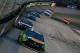 BRISTOL, TN - AUGUST 19: Martin Truex Jr., driver of the #78 Bass Pro Shops/Ducks Unlimited Toyota, leads a pack of cars during the Monster Energy NASCAR Cup Series Bass Pro Shops NRA Night Race at Bristol Motor Speedway on August 19, 2017 in Bristol, Tennessee. (Photo by Sean Gardner/Getty Images)