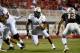 LAS VEGAS, NV - SEPTEMBER 02: Quarterback Caylin Newton #3 of the Howard Bison runs against the UNLV Rebels during their game at Sam Boyd Stadium on September 2, 2017 in Las Vegas, Nevada. Howard won 43-40. (Photo by David J. Becker/Getty Images)