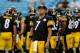 CHARLOTTE, NC - AUGUST 31: Ben Roethlisberger #7 of the Pittsburgh Steelers warms up before their game against the Carolina Panthers at Bank of America Stadium on August 31, 2017 in Charlotte, North Carolina. (Photo by Streeter Lecka/Getty Images)