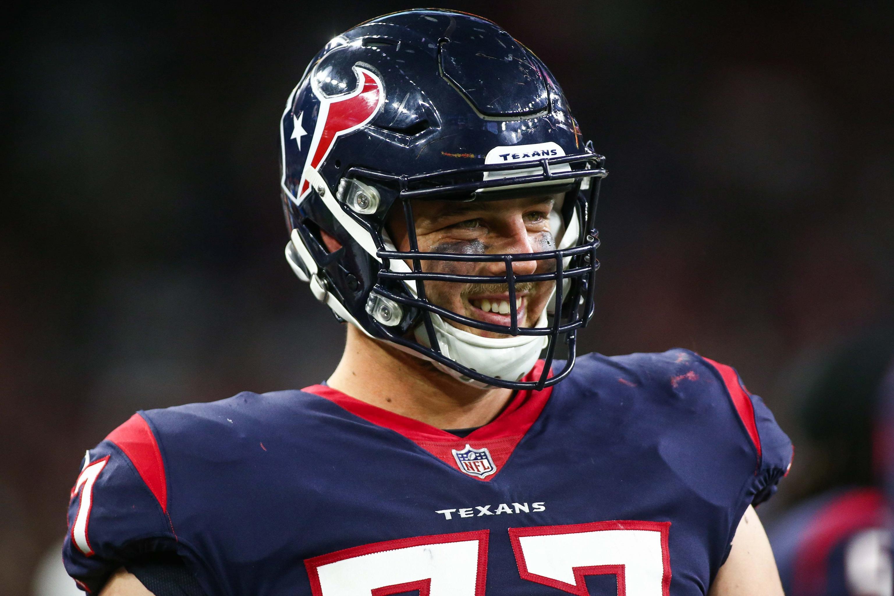 HOUSTON, TX - AUGUST 01: Houston Texans center Scott Quessenberry