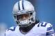 ORCHARD PARK, NY - DECEMBER 27: J.J. Wilcox #27 of the Dallas Cowboys warms up before playing against the Buffalo Bills during NFL game action at Ralph Wilson Stadium on December 27, 2015 in Orchard Park, New York. (Photo by Tom Szczerbowski/Getty Images)