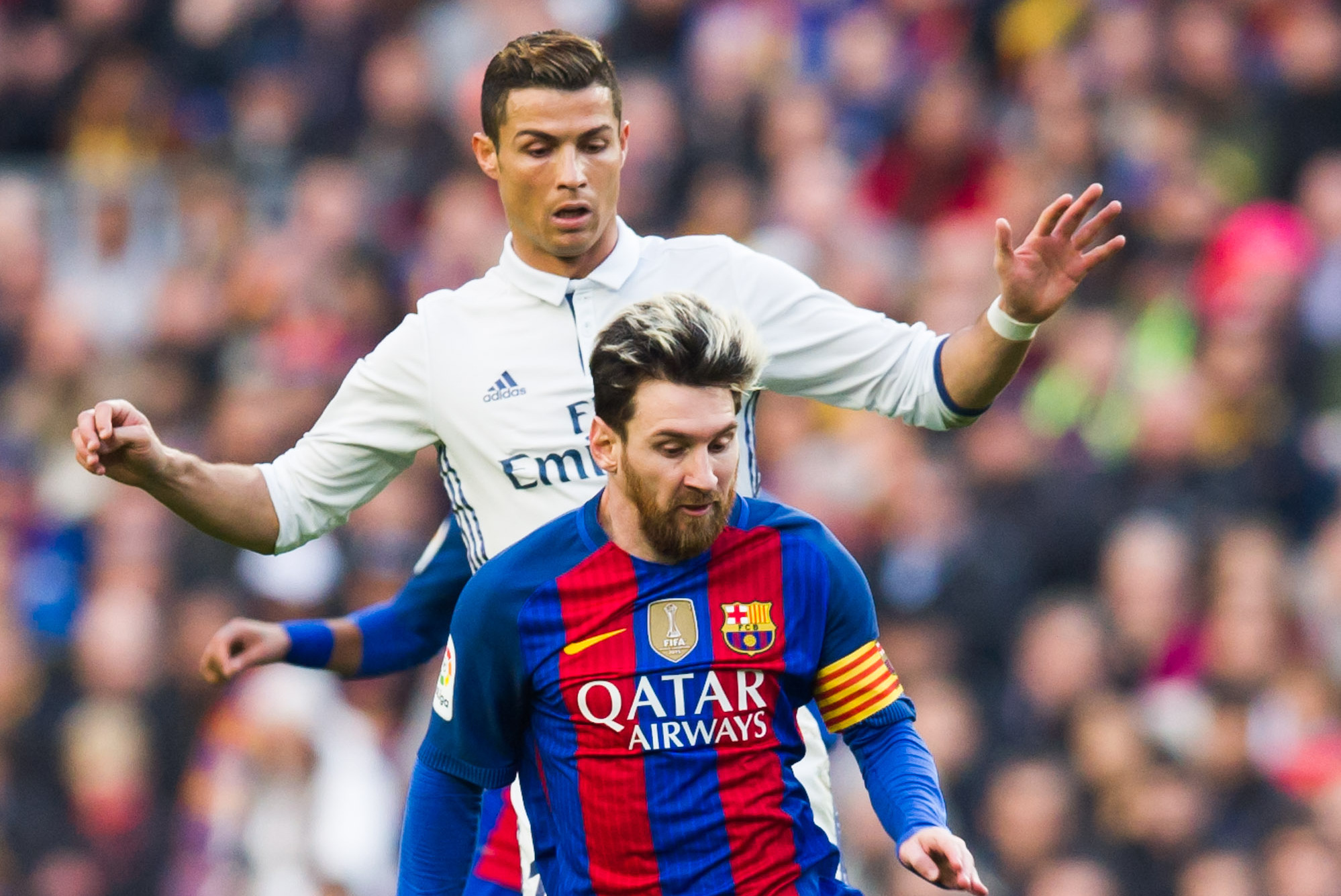 ESPN FC - Leo Messi and Cristiano Ronaldo's head-to-head record 👀