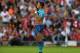 LIVERPOOL, ENGLAND - AUGUST 27: Alexis Sanchez of Arsenal reacts during the Premier League match between Liverpool and Arsenal at Anfield on August 27, 2017 in Liverpool, England. (Photo by Michael Regan/Getty Images)