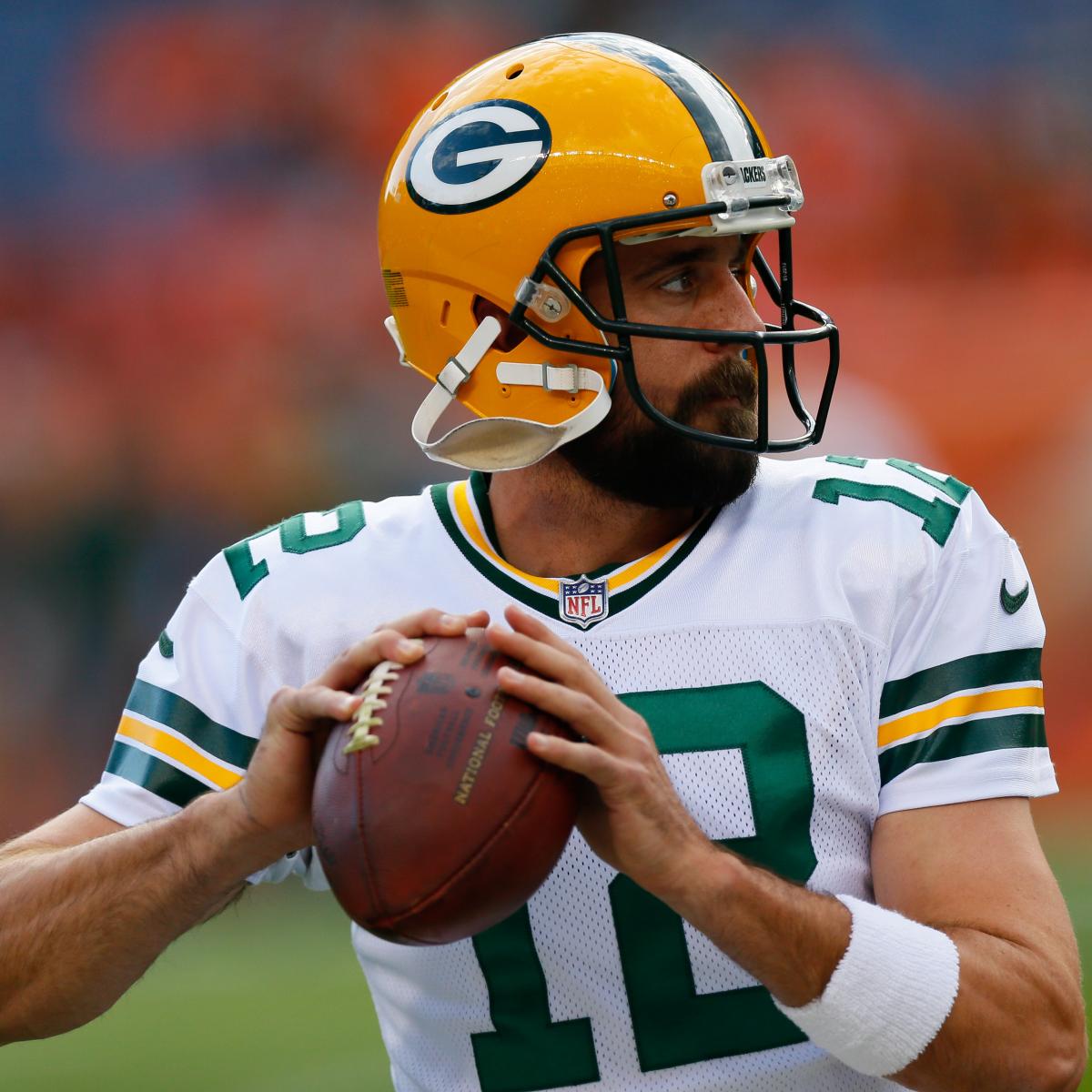 Aaron Rodgers Expected to Reach Top 10 in All-Time Passing Touchdowns in 2017 ...1200 x 1200