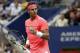 Rafael Nadal, of Spain, pumps his fist during his match with Andrey Rublev, of Russia, during the quarterfinals of the U.S. Open tennis tournament, Wednesday, Sept. 6, 2017, in New York. (AP Photo/Adam Hunger)