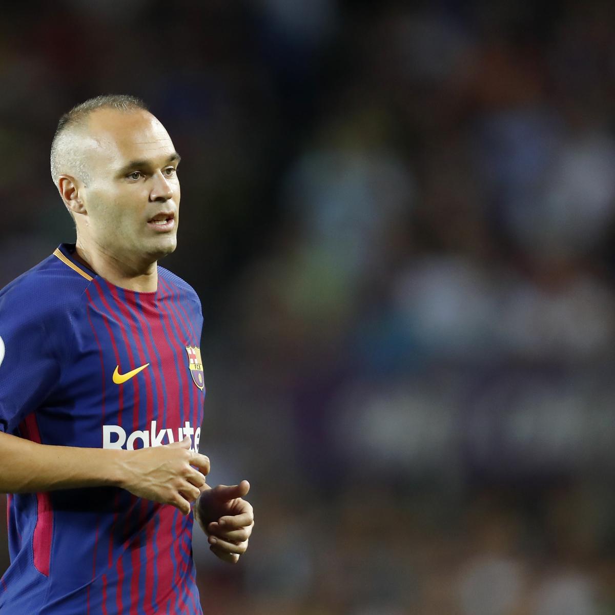 Barcelona Transfer News Andres Iniesta Contract Boost Maxime Lopez Rumours Bleacher Report Latest News Videos And Highlights