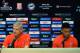 SINGAPORE - JULY 15: Arsenal team manager, Arsene Wenger and Alex Oxlade-Chamberlain attends the Barclays Asia Trophy post match conference between Arsenal and Singapore Select XI at National Stadium on July 15, 2015 in Singapore. (Photo by Suhaimi Abdullah/Getty Images)
