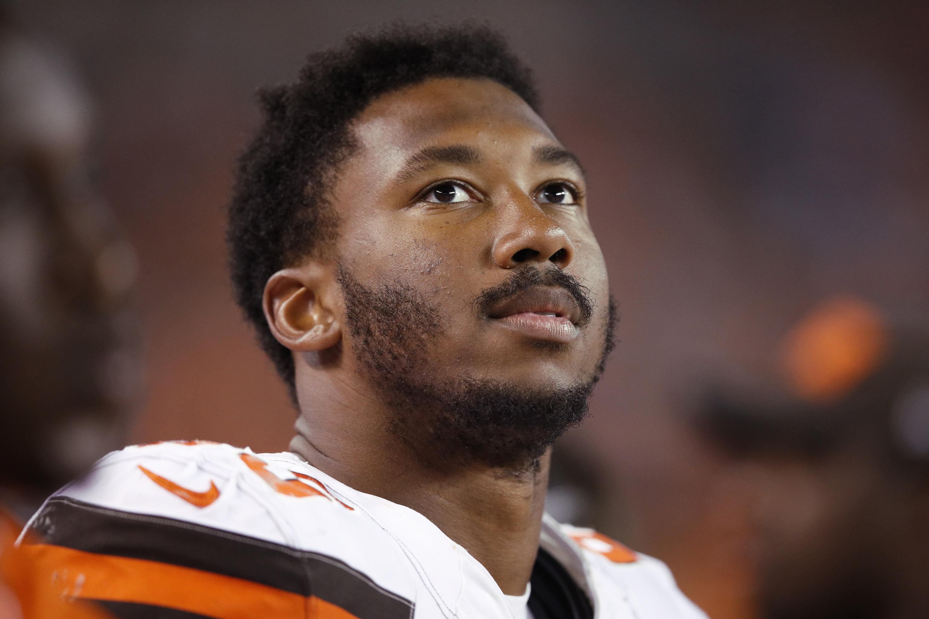 Myles Garrett explains why he self-reported concussion