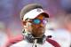 TUSCALOOSA, AL - OCTOBER 22: Head coach Kevin Sumlin of the Texas A&M Aggies walks onto the field prior to facing the Alabama Crimson Tide at Bryant-Denny Stadium on October 22, 2016 in Tuscaloosa, Alabama. (Photo by Kevin C. Cox/Getty Images)