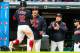 CLEVELAND, OH - SEPTEMBER 8: Francisco Lindor #12 celebrates with manager Terry Francona #17 and bench coach Brad Mills #2 of the Cleveland Indians after Lindor scored during the seventh inning against the Baltimore Orioles at Progressive Field on September 8, 2017 in Cleveland, Ohio. (Photo by Jason Miller/Getty Images)