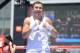 LOS ANGELES, CA - AUGUST 28: Gennady 'GGG' Golovkin hosts fans for an open workout at LA LIVE on August 28, 2017 in Los Angeles, California. Chivas Regal has teamed up with GGG for The Chivas Fight Club, an initiative centered on boxing that extends to every individual with a fighting spirit from communities nationwide. (Photo by Charley Gallay/Getty Images for Chivas Regal)