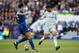 LEICESTER, ENGLAND - SEPTEMBER 09: Alvaro Morata of Chelsea attempts to get past Harry Maguire of Leicester City during the Premier League match between Leicester City and Chelsea at The King Power Stadium on September 9, 2017 in Leicester, England. (Photo by Clive Mason/Getty Images)
