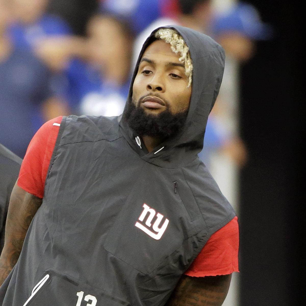 Odell Beckham Jr. Reportedly Unlikely to Play vs. Cowboys Due to Ankle ...
