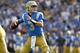 UCLA quarterback Josh Rosen in action against Texas A&M during an NCAA college football game, Sunday, Sept. 3, 2017, in Pasadena, Calif. UCLA won 45-44. (AP Photo/Danny Moloshok)