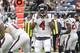 Houston Texans quarterback Deshaun Watson (4) calls a play during the second half of an NFL football game against the Jacksonville Jaguars Sunday, Sept. 10, 2017, in Houston. (AP Photo/David J. Phillip)