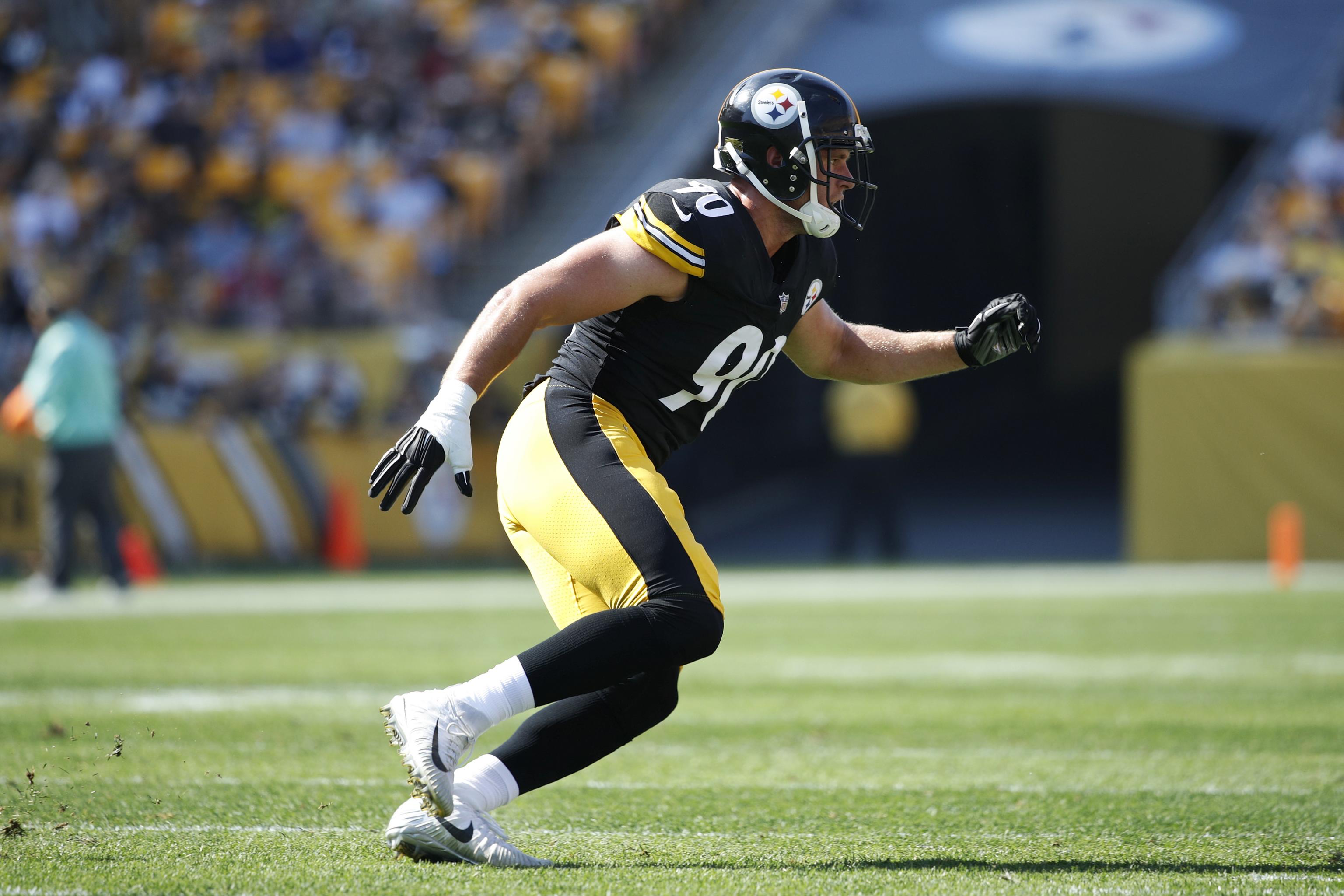 Total Sports Enterprises on X: If TJ Watt has 3+ sacks today AND the  Steelers win, we'll give a TJ Watt autographed jersey to someone who  retweets this tweet AND follows us!