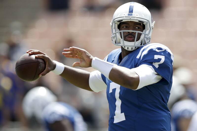 Jacoby Brissett Replaces Scott Tolzien As Colts Qb During Blowout