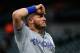 BALTIMORE, MD - AUGUST 31: Josh Donaldson #20 of the Toronto Blue Jays looks on after being forced out in the first inning against the Baltimore Orioles at Oriole Park at Camden Yards on August 31, 2017 in Baltimore, Maryland. (Photo by Rob Carr/Getty Images)