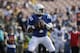 Indianapolis Colts quarterback Jacoby Brissett looks to throw a pass during the second half of an NFL football game against the Los Angeles Rams, Sunday, Sept. 10, 2017, in Los Angeles. (AP Photo/Jae C. Hong)