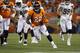 Denver Broncos running back C.J. Anderson (22) runs against the Los Angeles Chargers during the first half of an NFL football game, Monday, Sept. 11, 2017, in Denver. (AP Photo/Jack Dempsey)
