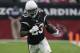 Arizona Cardinals running back Chris Johnson (23) an NFL football game against the Los Angeles Rams, Sunday, Oct. 2, 2016, in Glendale, Ariz. (AP Photo/Rick Scuteri)
