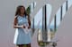 DANA POINT, CA - OCTOBER 15: ESPN Sportscaster Jemele Hill speaks to the audience during the espnW Summit 2015 at St. Regis Monarch Resort on October 15, 2015 in Dana Point, California. (Photo by Mpu Dinani/Getty Images)