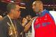 HOUSTON - FEBRUARY 19: Kobe Bryant of the Western Conference All Stars talks with rapper JayZ prior to the 2006 NBA All-Star Game February 19, 2006 at the Toyota Center in Houston, Texas. NOTE TO USER: User expressly acknowledges and agrees that, by downloading and or using this photograph, user is consenting to the terms and conditions of the Getty Images License Agreement. Mandatory Copyright Notice: Copyright 2006 NBAE (Photo by Ray Amati/NBAE via Getty Images)