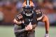 Cleveland Browns wide receiver Josh Gordon runs on a play during the second half of an NFL preseason football game against the Chicago Bears, Thursday, Sept. 1, 2016, in Cleveland. The Bears won 21-7. (AP Photo/David Richard)