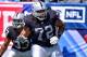 NASHVILLE, TN - SEPTEMBER 10: Donald Penn #72 of the Oakland Raiders plays against the Tennessee Titans at Nissan Stadium on September 10, 2017 in Nashville, Tennessee. (Photo by Frederick Breedon/Getty Images)