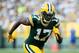 GREEN BAY, WI - SEPTEMBER 10: Davante Adams #17 of the Green Bay Packers runs a route in the fourth quarter against the Seattle Seahawks at Lambeau Field on September 10, 2017 in Green Bay, Wisconsin. (Photo by Dylan Buell/Getty Images)