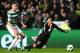 Paris Saint-Germain's Brazilian striker Neymar (R) falls after a tackle from Celtic's Swedish defender Mikael Lustig during the UEFA Champions League Group B football match between Celtic and Paris Saint-Germain (PSG) at Celtic Park in Glasgow, on September 12, 2017. / AFP PHOTO / FRANCK FIFE (Photo credit should read FRANCK FIFE/AFP/Getty Images)