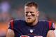 CINCINNATI, OH - SEPTEMBER 14: J.J. Watt #99 of the Houston Texans looks on prior to the start of the game against the Cincinnati Bengals at Paul Brown Stadium on September 14, 2017 in Cincinnati, Ohio. (Photo by Joe Robbins/Getty Images)