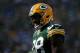 GREEN BAY, WI - SEPTEMBER 10: Ty Montgomery #88 of the Green Bay Packers stands on the field during a timeout in the first quarter against the Seattle Seahawks at Lambeau Field on September 10, 2017 in Green Bay, Wisconsin. (Photo by Dylan Buell/Getty Images)