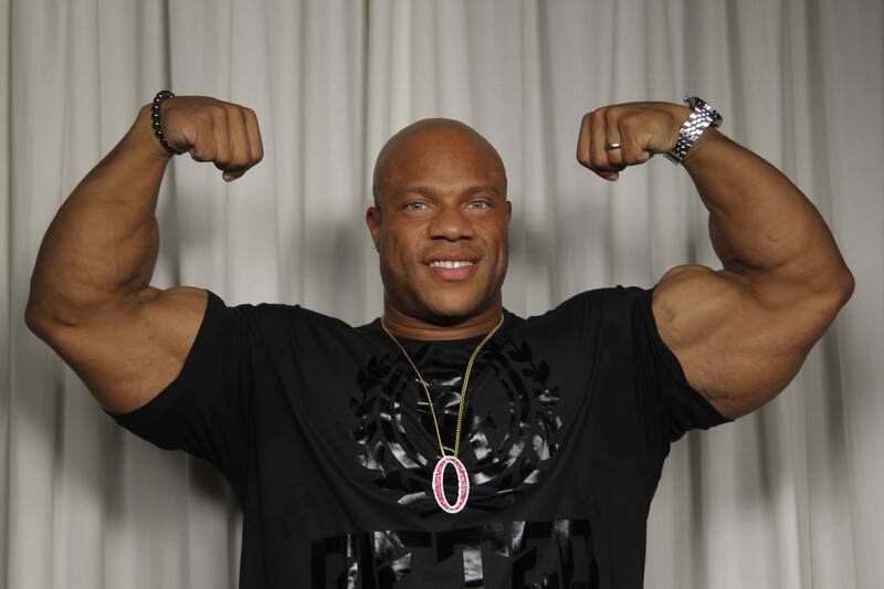 Seven-time Mr. Olympia champion Phil Heath