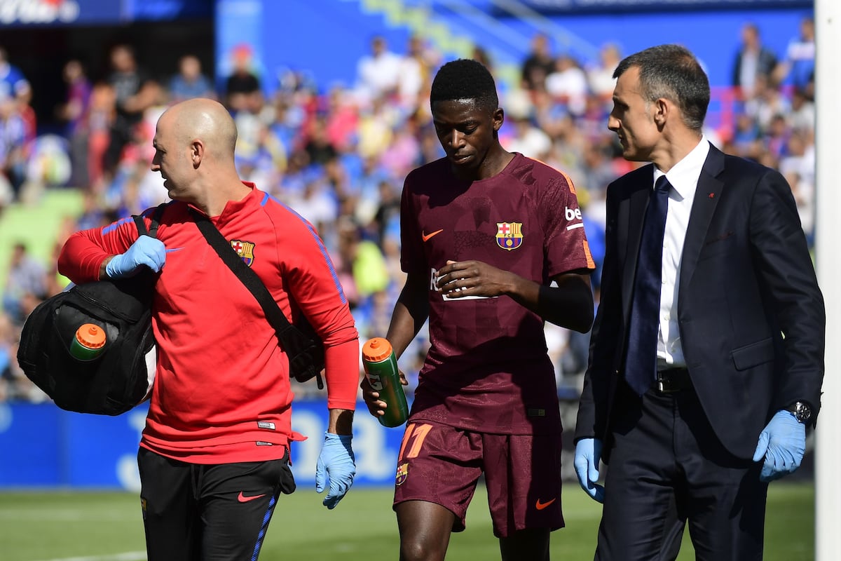 ousmane dembele injury report ousmane dembele to miss 3 4 months after surgery for thigh ousmane dembele injury report ousmane dembele to miss 3 4 months after surgery for thigh