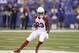 Arizona Cardinals' Chris Johnson (23) runs during the first half of an NFL football game against the Indianapolis Colts, Sunday, Sept. 17, 2017, in Indianapolis. (AP Photo/Michael Conroy)